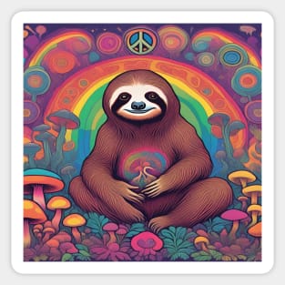 Sloths for Peace Sticker